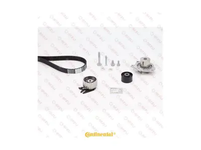 CONTINENTAL CONTITECH CT1106WP1 Triger Seti + Devirdaim Astra H Vectra C Zafıra B 1.9cdtı Suzukı Sx4 1.9ddıs Grande Punto 1.9d 05> A 1275409, 1276179J50, 1276179J50000, 1276179J50000S2, 1278179J50, 1278179J51, 1281079J50, 1281079J51, 1281079J52, 1281079J80