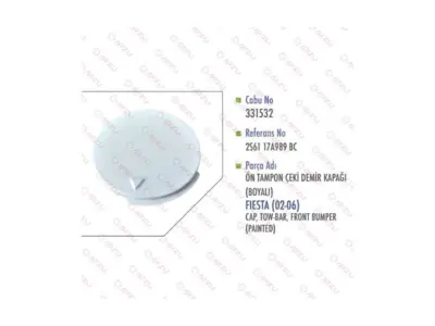 CABU 331532 On Tampon Cekı Kapak Boyalı Fıesta 02-06 2S6117A989BC
