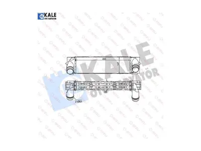 KALE 344835 Turbo Radyatoru Bmw X3 X4 17517235570 17517823570 7235570 7823570 96440
