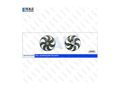 KALE 415100 Fan Motoru Volkswagen Passat 250 80w 345mm 1H0119113 357121207F 3A0121207C 3A0121207F 3A0121210 3A0121210A 3A0959455 3A0959455A 3A0959455B 3A0959455C