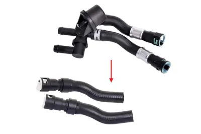 IBRAS 19683 Kalorıfer Hortumu (Plastık Parca Harıc) Transıt V184 2,4tdcı 04>06 2C1118D489AA  4453295  1C1H18D489BB  4376089