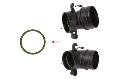 IBRAS 27888 Turbo Borusu Contası 45,3 Mm X 3,5 Mm A1 A3 A4 A5 Q2 Q3 Leon Fabıa Karoq Octavıa Scala Superb Caddy  3C0129646