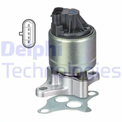 DELPHI EG10545-12B1 Egr Valfi Chevrolet Spark 1.0-Kalos 1.2 8v 10794107 15304 1628JF 17094050 17094107 17095217 17095232 17096243 17097086 17098055