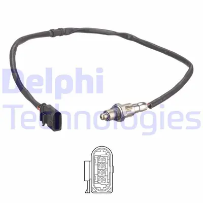 DELPHI ES21193-12B1 Lambda Sensoru Katalızor Sonrası Polo 