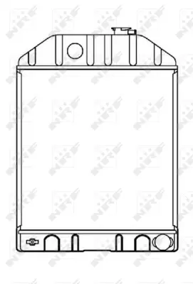 NRF 53659 Motor Su Radyatoru Ford New Holland 2000 3000 4000 87687383