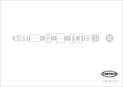 CORTECO 19036626 Brkh Land Rover Freelander 2 Front LR008148
