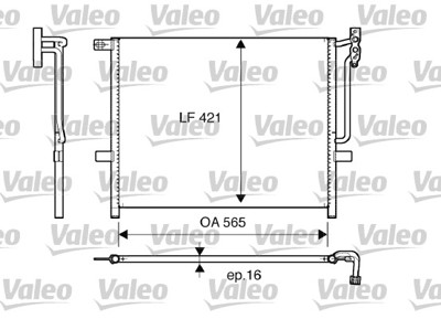 VALEO 817383 Klıma Radyatoru Bmw X3 E83 N46 M54 N52 17113400400 17113403437 17114300400 3400400 3403437 35468 35961 64533400400 64533403437 64536914033