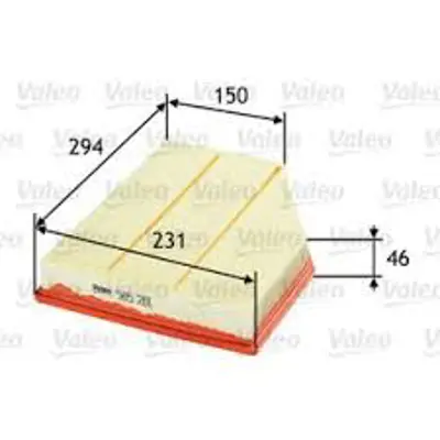 VALEO 585489 Hava Fıltresı Bmw F10 F07 F11 F13 F01 F02 F03 F04 F25 F26 E70 F15 E71 F16 13717571345 13717571355 1371757135502 13717605913 7571345 7571355 7605913