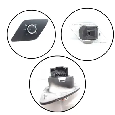 AEM 30 0447 Ayna Ayar Dugmesı (Elektronık Ayarlı Ve Isıtmalı) Arteon Crafter Caddy Golf Vııı Passat Teramont Tıg