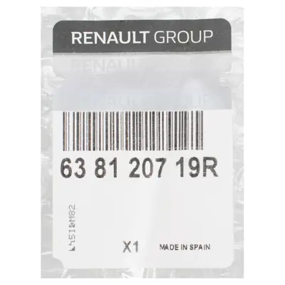 RENAULT 638120719R Sag Ön Çamurluk Süs Bandı 