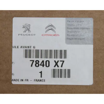 PSA 7840.X7 On Çamurluk Sol C3 Iıı 7840X7
