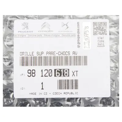 PSA 98120618XT Ön Tampon Orta PLastik 98120618XT