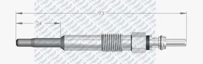 SWAPP 60170 Kızdırma Bujısı 11v Transporter T4 2.5tdı Acv Bora Caddy Golf Passat A2-A3-A4-A6 Cordoba Ibıza Inca 10140105 1037204 1106500Q00 1106500Q0C 1106500Q0D 1106500QAA 1106500QAF 1106500QAG 1106500QOD 110652457R