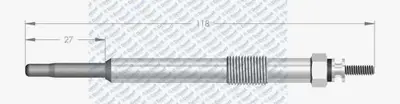 SWAPP 60205 Kızdırma Bujısı 11 V 307-407-607 2.0 Hdıdw10bted4-C5-C8 2.0 Hdıdw10bted4 Scudo-Ulysse 2.0d Multıjet 1231944 1313809 13138O9 1427905 1473356 1610419180 1610429180 1610429480 1855067G00 1855067G00000