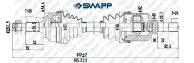 SWAPP 61223 On Aks Sol P407 C5 Iıı Dv6 1.6hdı 16v Ew10j4 Ew10a 2.0 16v Ew7j4 Ew7a 1.8 16v P508 Be4r 1440100680 1440100688 1497191080 1497191088 1497196080 1607947180 3272GE 3272GF 3272GG 3272GH
