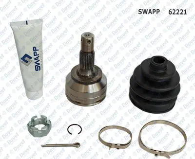 SWAPP 62221 Aks Kafası Dış C4 P307 Et3j4 1.4 16v Tu5jp4 1.6 16v P207 Tu5jp4 1.6 16v 303936 32725X 32726X 3272AH 3272KP 3272KY 3272KZ 3272LA 3272LAS 3272LC