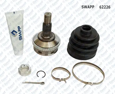 SWAPP 62226 Aks Kafası Dış Expert Jumpy Scudo Xud9 Dw8 Be3 Be3r Snz. P806 Evasıon Xu7jp 1.8 8v Xu10j2 2.0 8v 1201G1 1201G2 1201G4 1201G5 1201G8 1201G9 1201H4 122663080 1305551080 1305552080