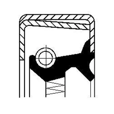 CORTECO 82001582 (12001582b) Keçe B2sldrw 100.0x 130.0x 14.0 71acm Iveco 