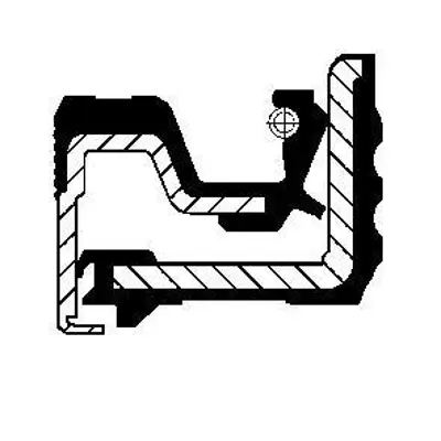 CORTECO 82019512 Dıferansıyel Yag Keçesı (Mahrutı) 60×90×14×16.3 Iveco Daıly Iv 06> 7185870