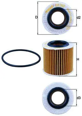 BEHR MAHLE OX360DECO Yag Filitresi Polo 02>09 Fox 05> Touran / Cordoba 02> Toledo 02> Ibıza Iv V 02> / Fabıa 02>09 3D115466A 3D115466B 3D198819 3D198819A 3D198819C