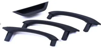ITHAL 51417250307 Kapı Tutamak Setı On Arka (Sıyah 4 Parca) Bmw X3 F25  X4 F26 51417250307