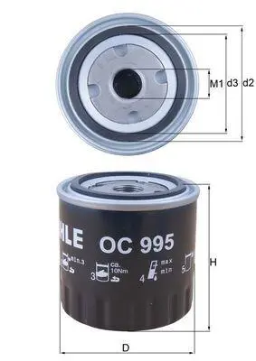 BEHR MAHLE OC99 Yag Fıltresı Boxer Jumper Dj5 (2.5 12v) Clıo Iı Espace I Iı Iıı Laguna I Iı R9 R11 R18 Trafıc Master 1013444300 1089779 1106X6 110913 110916 110917 110918 110919 110920 110921