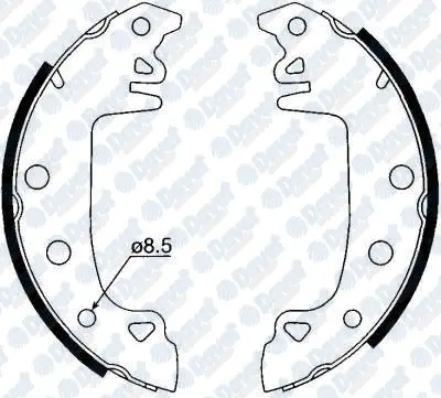 SWAPP 454001-1 Fren Balatası Arka Kampana  R12-M131-C15 Yapıstırma  +1 Mm Kalın 1300150 1527717 1531939 3516112 39722199 39722399 4162186 4216652 4241A4 4277108