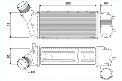 VALEO 818769 Turbo Radyatoru C4 (04->)-C4 Pıcasso 06-> 0384K0