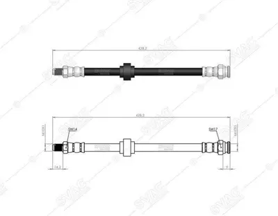 SVAC 60-0188 On Uzun Fren Hortumu P205 83 98 