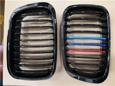 GKL 340918 Ön Panjur Pıano Sıyah -- M Renklı Set Bmw E46 1998-2001 