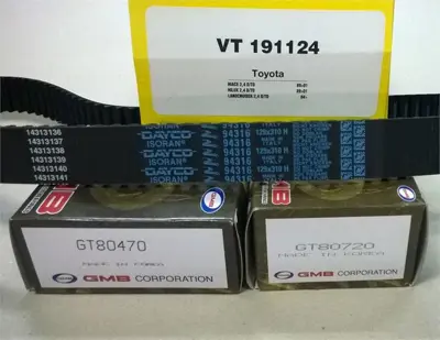 GMB VT191124 Eksantrik Rulman Kiti (Triger Seti) Hılux Ym>05 VT191124