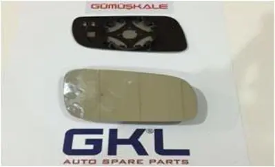 GKL 291640 Dıs Dıkız Ayna Camı Elektırıklı Isıtmalı Sol Asferık Camlı Bora Passat  Leon 97>05 
