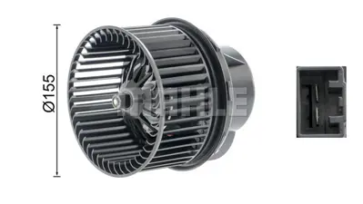 BEHR MAHLE AB 250 000P Interior Blowerford C-Max                        0 3M5H18456FC