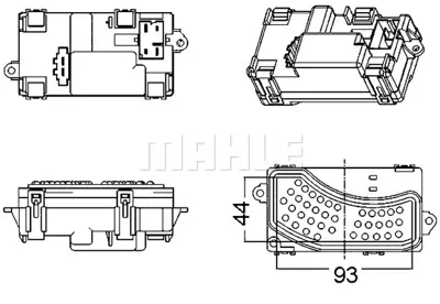 BEHR MAHLE ABR 5 000S Regulator Salterı A6 05>11 R8 07>15 Bpj Bvg Bna Brf Cagb Caha Cdyb Caja 4F0820521A