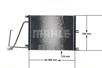 BEHR MAHLE AC 226 000S A/C Condenseropel Vectra B 52484484