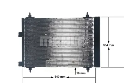 BEHR MAHLE AC 315 000S Klima Radyatoru (Kondanser) P307 1.4ı / 1.6hdı (01 08) 6455AA