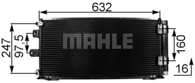BEHR MAHLE AC 333 000S Kondenser ( Klima Radyatoru) 8846002080