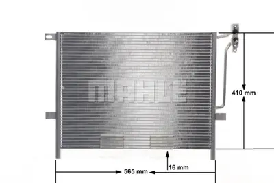 BEHR MAHLE AC 502 001S A/C Condenserbmw Z4 (E85) 6914033