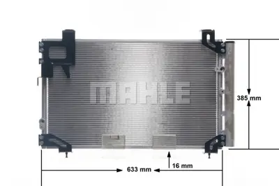 BEHR MAHLE AC 711 000S Kondenser ( Klima Radyatoru) 884500F120