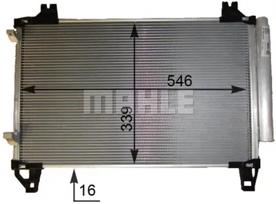 BEHR MAHLE AC 800 000P Kondenser ( Klima Radyatoru) 8846052110