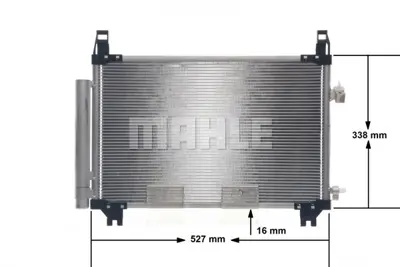 BEHR MAHLE AC 806 000S Kondenser ( Klima Radyatoru) 884600D060