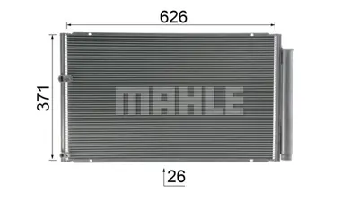 BEHR MAHLE AC 813 000P Kondenser ( Klima Radyatoru) 8845047020