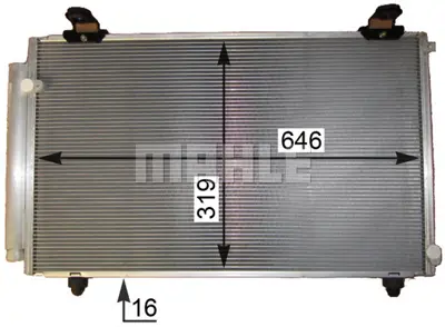 BEHR MAHLE AC 817 000P Kondenser ( Klima Radyatoru) 884500F100
