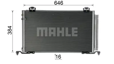 BEHR MAHLE AC 823 000P Kondenser ( Klima Radyatoru) 8845005120