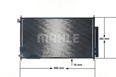 BEHR MAHLE AC 826 000S Kondenser ( Klima Radyatoru) 80110SEFE11