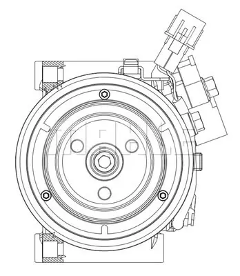 BEHR MAHLE ACP 632 000P Klima Kompresoru 97701A6900