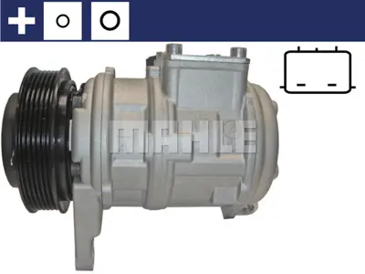 BEHR MAHLE ACP 834 000S A/C Compressorchrysler Voyager Iı 