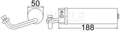 BEHR MAHLE AD 68 000S Klima Kurutucu 92131JD20A
