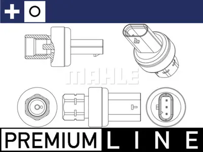 BEHR MAHLE ASE 13 000P A/C Sensorchrysler / Dodge / Jeep 68308727AA