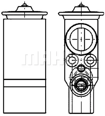 BEHR MAHLE AVE 73 000P Genlesme Valfı 6461P1